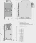 Piec Ferroli stalowy na drewno 22 kW(ZUM)