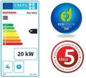 Piec Kocioł Kostrzewa stalowy na pellet 20 kW + ZUM GRATIS