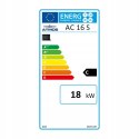 Kocioł na drewno 16 kW ATMOS AC 16S, zgazowywanie drewna i węgla, EcoDesign
