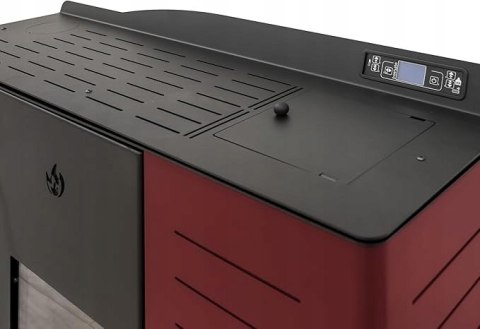 Piec na pellet Italia stalowy 22 kW z płaszczem wodnym 5 mocy Piec na pellet Italia stalowy 22 kW z płaszczem wodnym 5 mocy
