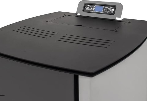 Piec na pellet Stufe Italia 20kw szary z płaszczem wodnym Wydajność 90% Piec na pellet Stufe Italia 20kw szary z płaszczem wodnym Wydajność 90%