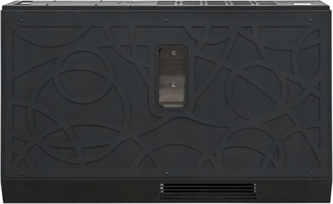 Piec na pellet Stufe Italia 7kw wydajność 91% 5 mocy czarny Piec na pellet Stufe Italia 7kw wydajność 91% 5 mocy czarny