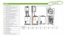 Kocioł gazowy kondensacyjny De Dietrich 24 kW zasobnik c.w.u 100l MCR3 EVO