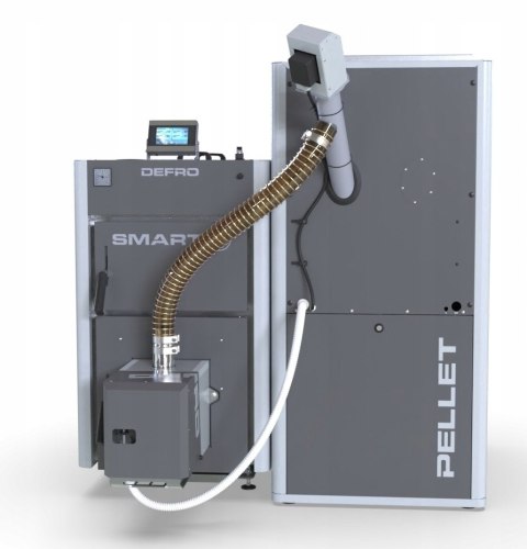Kocioł na pellet SMART EKOPELL 24 kW - wersja prawa Defro KCO-SMP-24-P Kocioł na pellet SMART EKOPELL 24 kW - wersja prawa Defro KCO-SMP-24-P