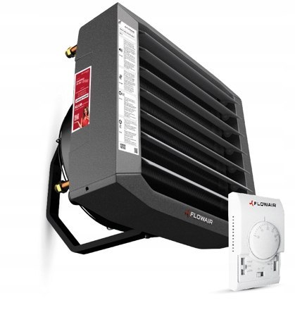 Nagrzewnica wodna LEO L2 BMS 2,2-50,4 kW czujnik temperatury konsola Nagrzewnica wodna LEO L2 BMS 2,2-50,4 kW czujnik temperatury konsola