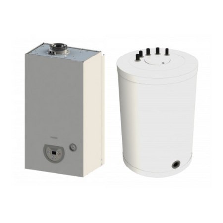 Pakiet kocioł gazowy kondensacyjny SILVER PRO 20 kW zasobnik SG PLUS 100 Pakiet kocioł gazowy kondensacyjny SILVER PRO 20 kW zasobnik SG PLUS 100