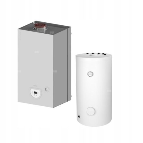 Pakiet kocioł gazowy kondensacyjny SILVER PRO 20 kW zasobnik SWK 100 Pakiet kocioł gazowy kondensacyjny SILVER PRO 20 kW zasobnik SWK 100