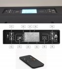 Piec Eva Calor stalowy na drewno, pellet 9 kW, AUTOMAT z pilotem