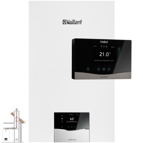 Piec Kocioł Vaillant dwufunkcyjny VCW 32CS/1-5 (N-PL) z regulatorem VRC 720 Piec Kocioł Vaillant dwufunkcyjny VCW 32CS/1-5 (N-PL) z regulatorem VRC 720
