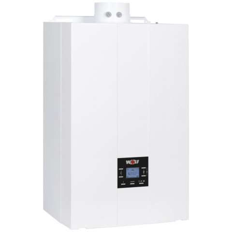Piec Wolf jednofunkcyjny stalowy na gaz 28 kW + zasobnik 120L + czujniki Piec Wolf jednofunkcyjny stalowy na gaz 28 kW + zasobnik 120L + czujniki