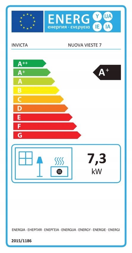 Piec na pellet Vieste 7 KW czarny, 90789299 Piec na pellet Vieste 7 KW czarny, 90789299