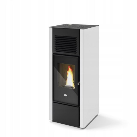 Piec piecyk kominek na pelet pellet Giusy15kW+ DGP czarny biały bordowy Piec piecyk kominek na pelet pellet Giusy15kW+ DGP czarny biały bordowy