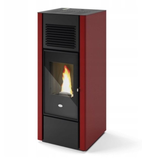 Piec piecyk kominek na pelet pellet Giusy15kW+ DGP czarny biały bordowy Piec piecyk kominek na pelet pellet Giusy15kW+ DGP czarny biały bordowy