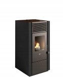 Piec,piecyk,kominek na pelet pellet Marisa 9kW+DGP czarny biały bordowy