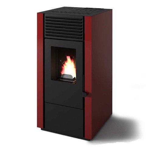 Piec,piecyk,kominek na pelet pellet Marisa 9kW+DGP czarny biały bordowy Piec,piecyk,kominek na pelet pellet Marisa 9kW+DGP czarny biały bordowy