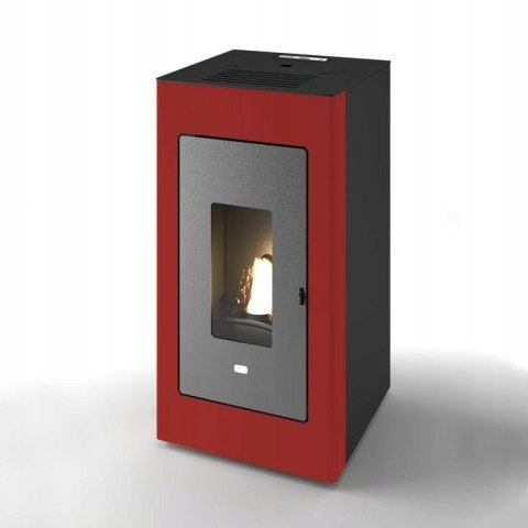 Piec piecyk na pellet Eva Calor Luisa Hydro 11 kW czarny biały bordowy Piec piecyk na pellet Eva Calor Luisa Hydro 11 kW czarny biały bordowy