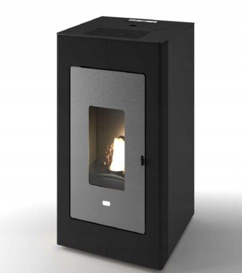 Piec piecyk na pellet Eva Calor Luisa Hydro 11 kW czarny biały bordowy Piec piecyk na pellet Eva Calor Luisa Hydro 11 kW czarny biały bordowy
