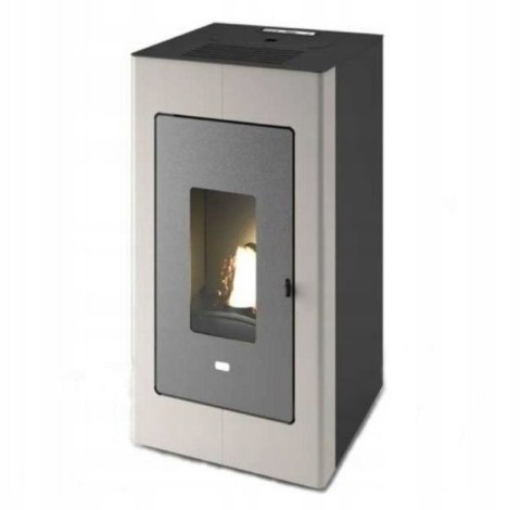 Piec piecyk na pellet Eva Calor Luisa Hydro 11 kW czarny biały bordowy Piec piecyk na pellet Eva Calor Luisa Hydro 11 kW czarny biały bordowy