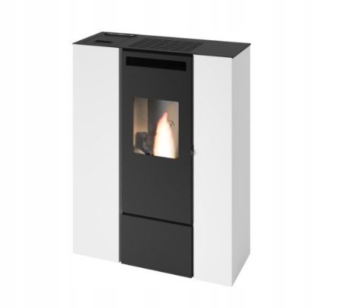 Piec, piecyk na pellet Eva Calor PIA 11 kW z DGP biały czarny bordowy Piec, piecyk na pellet Eva Calor PIA 11 kW z DGP biały czarny bordowy