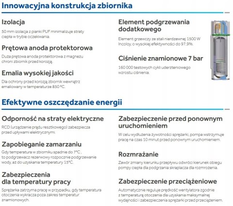 Pompa ciepła Haier HP250-M3C, 25027128 Pompa ciepła Haier HP250-M3C, 25027128