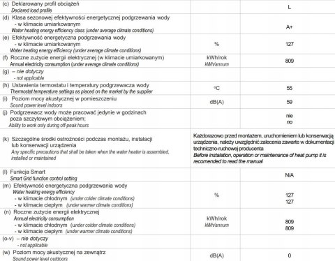 Ekologiczna POMPA CIEPŁA PCWU HEWALEX 200eK 1,8kW Ekologiczna POMPA CIEPŁA PCWU HEWALEX 200eK 1,8kW