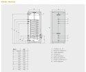 Piec, Kocioł Ferroli na pellet 12 kW + zasobnik 107