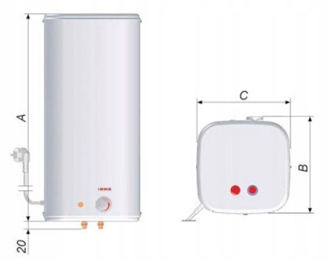 Podgrzewacz wody Biawar OW-10 B+ 1500 W 19925 Podgrzewacz wody Biawar OW-10 B+ 1500 W 19925