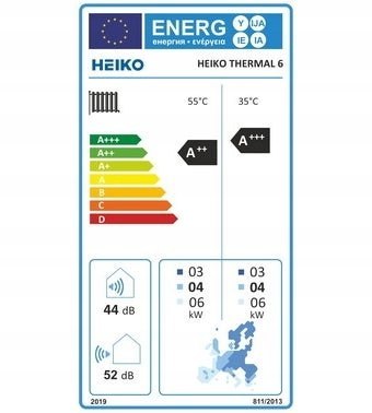 Pompa ciepła Heiko Thermal 6 HEI00067 Pompa ciepła Heiko Thermal 6 HEI00067