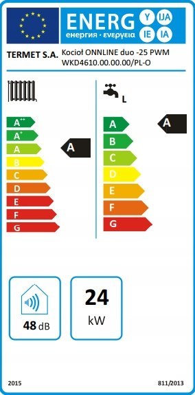 Kocioł gazowy kondensacyjny Onnline duo 25kW Kocioł gazowy kondensacyjny Onnline duo 25kW