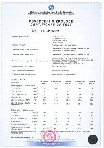 Piec Kocioł Pereko dwufunkcyjny stalowy na pellet 15 kW Piec Kocioł Pereko dwufunkcyjny stalowy na pellet 15 kW