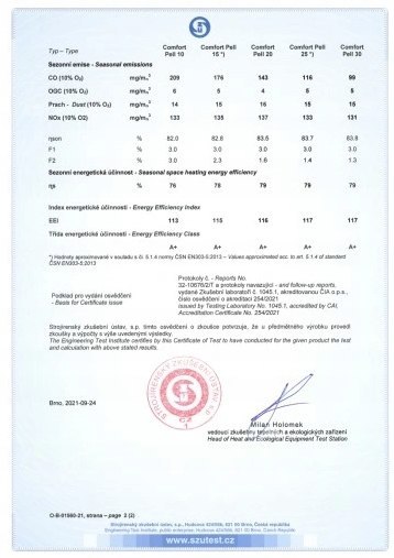 Piec Kocioł Pereko dwufunkcyjny stalowy na pellet 15 kW Piec Kocioł Pereko dwufunkcyjny stalowy na pellet 15 kW