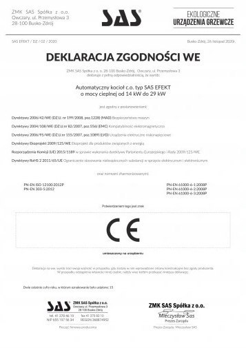 Piec Kocioł klasy 5 Sas Efekt 17Kw prawy na ekogroszek Piec Kocioł klasy 5 Sas Efekt 17Kw prawy na ekogroszek