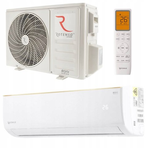Klimatyzator Rotenso Roni 2,6 kW R26XI+R26XO Split Ścienny R16 Klimatyzator Rotenso Roni 2,6 kW R26XI+R26XO Split Ścienny R16
