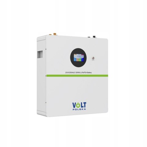 Magazyn energii VOLT ULTRA-5 5.12kWh 200Ah 25.6V LiFePO4 6AES240020 Magazyn energii VOLT ULTRA-5 5.12kWh 200Ah 25.6V LiFePO4 6AES240020