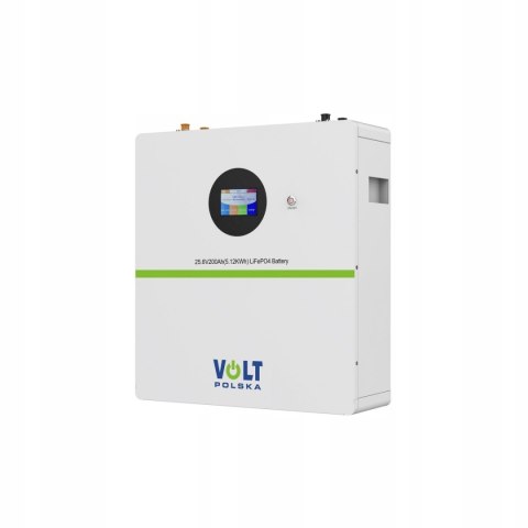 Magazyn energii VOLT ULTRA-5 5.12kWh 200Ah 25.6V LiFePO4 6AES240020 Magazyn energii VOLT ULTRA-5 5.12kWh 200Ah 25.6V LiFePO4 6AES240020