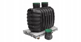 Oczyszczalnia przydomowa zestaw z drenażem rozsączającym 3400L W-262G