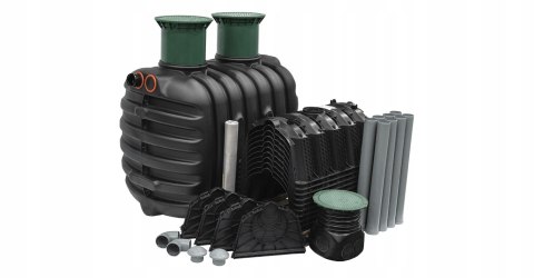 Oczyszczalnia przydomowa zestaw z komorami rozsączającymi 3400L W-265TM Oczyszczalnia przydomowa zestaw z komorami rozsączającymi 3400L W-265TM