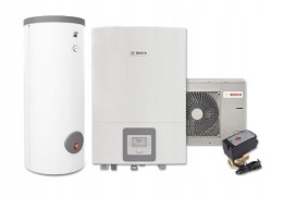 Pakiet MS Compress Power Pompa ciepła Bosch 3000 9,2 kW Wymiennik 250L