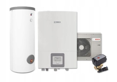 Pakiet MS Compress Power Pompa ciepła Bosch 3000 9,2 kW Wymiennik 250L