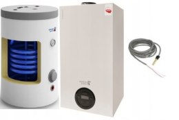 Pakiet MS Termoheat Rondo 120 Kocioł Termoheat II 1F 25 kW Zbiornik 120L
