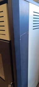 Piec Ferroli Breta Pellet 8 kW stalowy z płaszczem wodnym