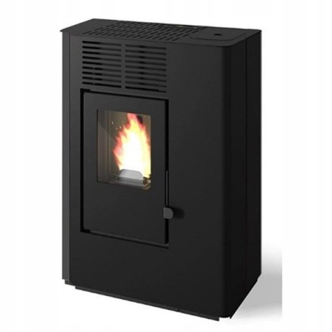 Piec piecyk kominek na pellet Eva Calor Nella 9 kW SLIM DGP czarny Piec piecyk kominek na pellet Eva Calor Nella 9 kW SLIM DGP czarny
