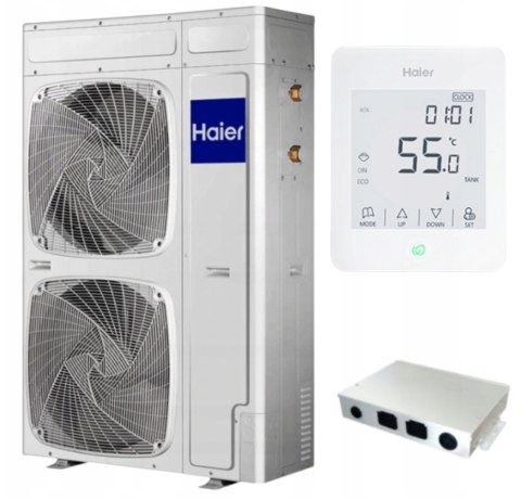 Pompa Ciepła MONOBLOK Haier 12 kW CO+CWU R32 Pompa Ciepła MONOBLOK Haier 12 kW CO+CWU R32