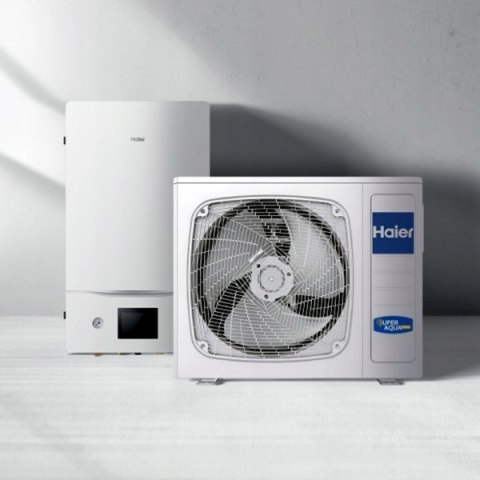 Pompa Ciepła Split Haier SUPER AQUA 8 kW CO+CWU Pompa Ciepła Split Haier SUPER AQUA 8 kW CO+CWU