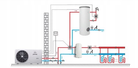 Pompa ciepła PRIMA 8GT +zbiornik GRAND 200 L bufor c.o. 60 moduł Sinum Lite Pompa ciepła PRIMA 8GT +zbiornik GRAND 200 L bufor c.o. 60 moduł Sinum Lite