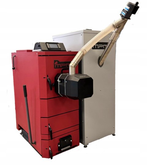 Kocioł dwupaliwowy MPM Wood Pell 18 kW ECOTOUCH - drewno i pellet Kocioł dwupaliwowy MPM Wood Pell 18 kW ECOTOUCH - drewno i pellet