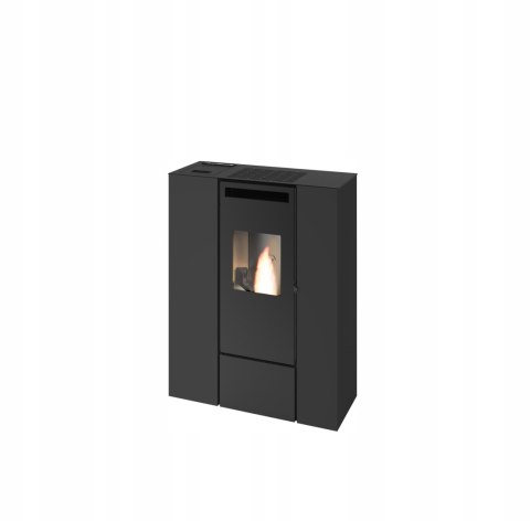 Piec, piecyk na pellet Eva Calor PIA 11 kW z DGP | SLIM czarny Piec, piecyk na pellet Eva Calor PIA 11 kW z DGP | SLIM czarny
