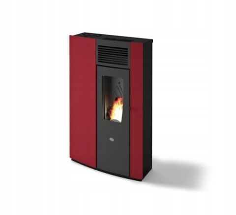 Piec piecyk na pellet Eva Calor Perla 7,5 kW czerwony Piec piecyk na pellet Eva Calor Perla 7,5 kW czerwony