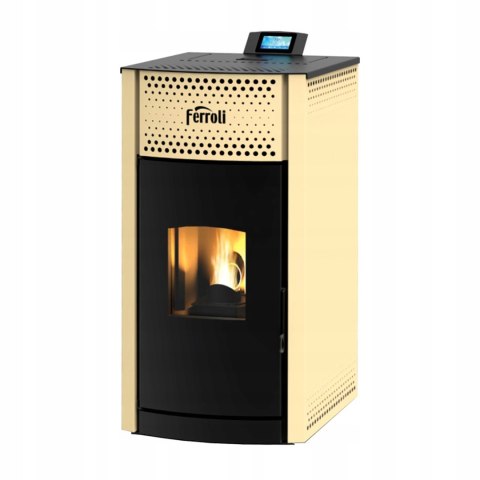 Piec kocioł na pellet Ferroli SALERNO 12kw z płaszczem wodnym Piec kocioł na pellet Ferroli SALERNO 12kw z płaszczem wodnym
