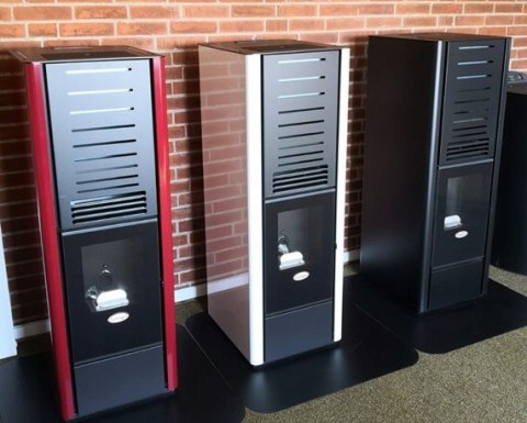 Piec na pellet Eva Calor KAREN 9 kW duży zasobnik 45kg Piec na pellet Eva Calor KAREN 9 kW duży zasobnik 45kg